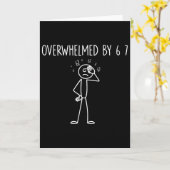 Carte Submergé par 6 7 Meme 67 Six Sept 6 7  (Fleur jaune)