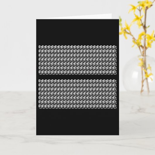 Carte Subtil 67 Six Seven Brainrot Message Caché Gen Al (Fleur jaune)