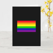 Carte Subtle Gay Pride Flag806png806 T Shirt (Fleur jaune)