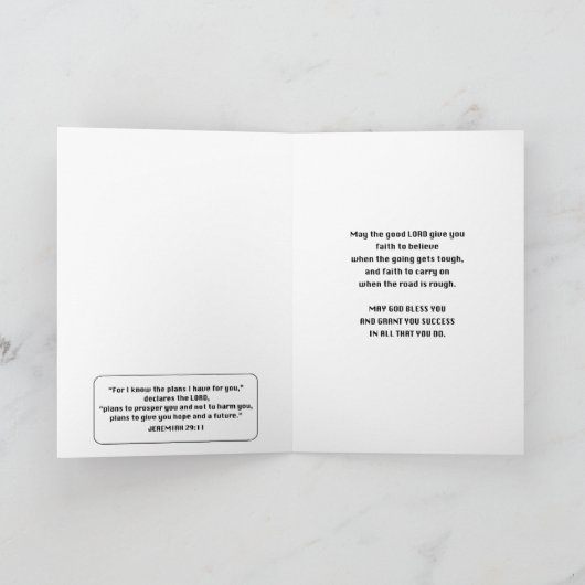 Carte Succès d'éléphant (Intérieur)