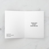 Carte Succès doux (Intérieur)