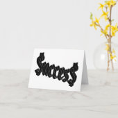 Carte Succès = $ucces$ (Fleur jaune)