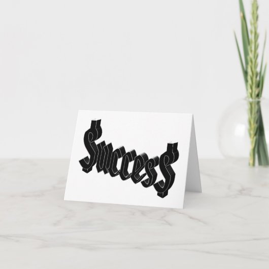 Carte Succès = $ucces$ (Devant)