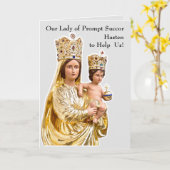 Carte Succor de Notre Dame de l'Invite (Fleur jaune)