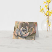 Carte Succulent (Fleur jaune)