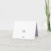 Carte Succulent sur bois (Dos)
