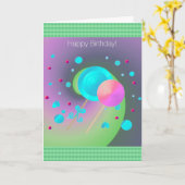Carte Sucettes et bonbons (Fleur jaune)