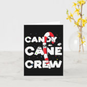Carte Sucre de canne Crew Fun Christmas Candy Loover Dan (Fleur jaune)