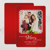 Carte sucre de canne photo de vacances (Devant / Derrière)