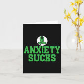 Carte Sucre Soutien de sensibilisation à la santé mental (Fleur jaune)