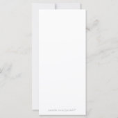 Carte Sucres de canne (Dos)