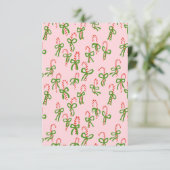 Carte Sucres de canne de Noël de Noël de Noël de Noël (Debout devant)