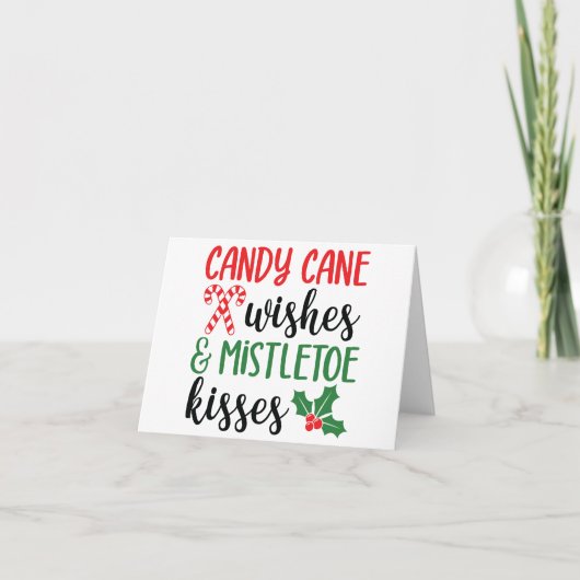 Carte Sucres de canne et bisous (Devant)