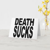 Carte Sucs de mort (Fleur jaune)