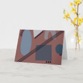 Carte Sud-ouest Abstrait (Fleur jaune)