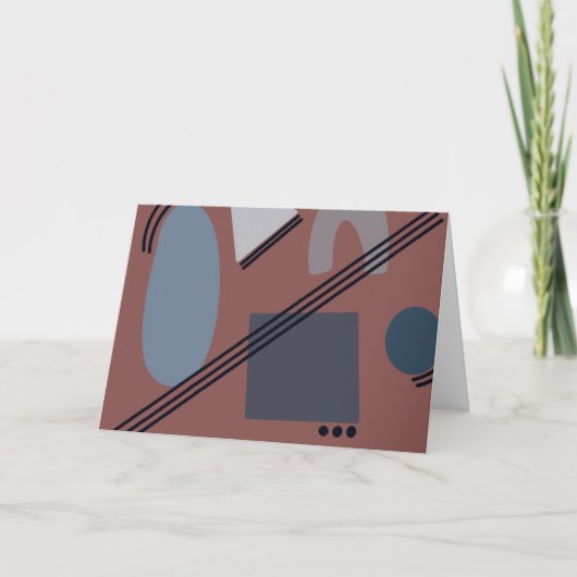 Carte Sud-ouest Abstrait (Devant)