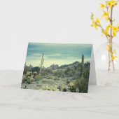 Carte Sud-ouest de désert de l'Arizona (Fleur jaune)