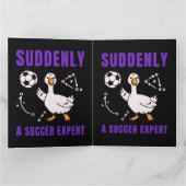 Carte Suddenly a soccer expert (Intérieur)