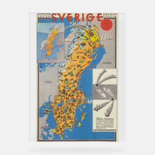 Carte Suède (Recto)