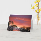 Carte suédoise de retraite (Fleur jaune)