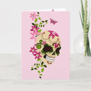 Carte Sugar Skull