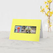 Carte Suicide clown (Fleur jaune)