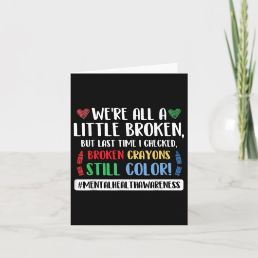 Carte Suicide Prevention (Devant)