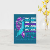 Carte Suicide-prevention Awareness-sitive-motivational-s (Fleur jaune)