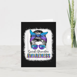 Carte Suicide Sensibilisation Chemise Messagerie Bun Che