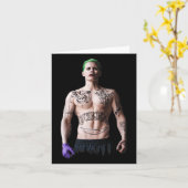 Carte Suicide Squad Joker Stance Black (Fleur jaune)