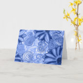 Carte Suis-je bleu ? (Fleur jaune)