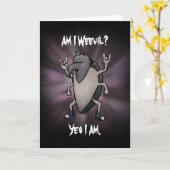 Carte Suis-je Wedime Lourde Métal Blank Inside Card (Fleur jaune)