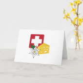 Carte Suisse (Fleur jaune)