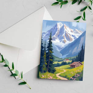 Carte Suisse Alpes Montagne Versant Suisse