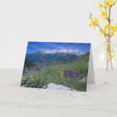 Carte suisse d'Alpes (Fleur jaune)