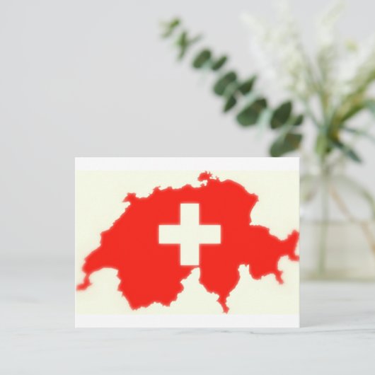 Carte suisse de drapeau (Debout devant)