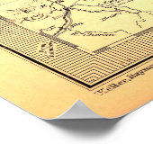 Carte Suisse Poster (Coin)