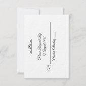 Carte Suite de Mariage de Swan R.S.V.P ~ Le commandant (Devant)