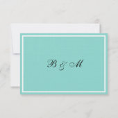 Carte Suite Mariage Bride & Co Réception traditionnelle (Dos)