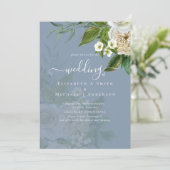 Carte Suite Mariage Sublime - Roses Blanches (Debout devant)