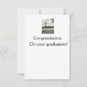 Carte Suivez vos rêves Diplôme Inspiration Verse (Dos)