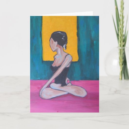 Carte Sukhasana (Devant)