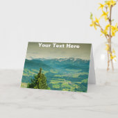 Carte Sulzberg, Autriche (Fleur jaune)