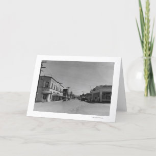 Carte Sumas, WA - Vue de Downtown Street