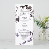 Carte Sumie de fleur de prune (Debout devant)