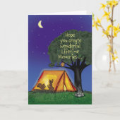 Carte Summer Camp (Fleur jaune)