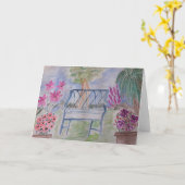 Carte Summer Garden (Fleur jaune)