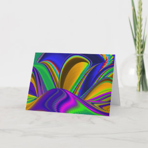 Carte Summerrainbow, Rainbowart 3D Abstrait