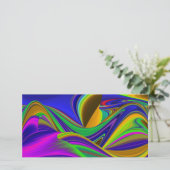 Carte Summerrainbow, Rainbowart 3D Abstrait (Debout devant)