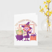 Carte Summerween Skeleton Beach Party Halloween Vibes (Fleur jaune)
